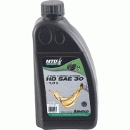 Huile moteur monograde SAE 30 HD - pour moteurs 4 temps des petites machines - 1L_1