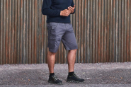 Short Workwear Russell - Réf: RU002M - 65% polyester / 35% coton sergé avec poches multiples et ceinture élastiquée_1