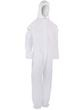Combinaison de protection chimique - Type 5 & 6 - Non-tissé SMS 55 g/m² - Coutures surjetées - Capuche 3 panneaux_1