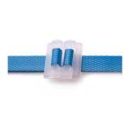 Kit de cerclage feuillard bleu 12mmx0.55x750m avec 250 boucles plastique_1