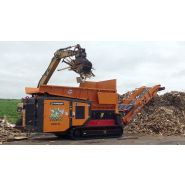 Tyron - broyeur lent bi-rotor pour déchets organiques - Noremat - puissance 294 kW/400 ch_1