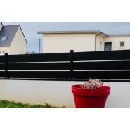 Zéphyr - clôture en aluminium - alukit - lames de remplissage 196 mm_1