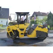 Bw 161 AC-5 - Rouleau tandem vibrant articulé Bomag - 9 500 kg - Niveau d'émissions Stage IV / TIER4f_1