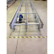 Convoyeur à palettes - stockage et manutention jusqu'à 1500 kg - motorisé à rouleaux ou chaînes_1