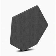 Dalle acoustique Bazalto - MDD - Graphite, 65 mm_1