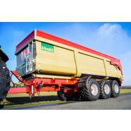 Caisse monocoque conique en acier HLE ST420 de 4 mm