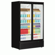 Réfrigérateur vitré Noir RAL9005 | Tefcold - AtomMaxiC2DB_1