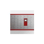 Servicebox - Station de colisage click & collect multi-transporteur - Intech-ICS AG - Acier galvanisé pour usage intérieur et extérieur_1