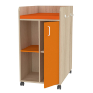Change compact  mobile porte et étagère