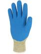Gants anti-coupures en aramide et fil acier - Enduction latex 3/4 - Jauge 10 - Indice coupure E_1