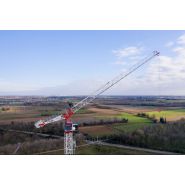Grue à tour à flèche relevable CTLH 192-12 - Terex - longueur de flèche max. 55 m - capacité max. 12 t_1