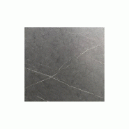 Infinity table de bistrot avec piètement noir + plateau HPL Midnight Marble 70x70 cm_1