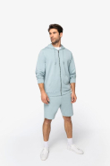 Sweat-shirt écoresponsable zippé à capuche en modal pour homme - Réf: NS426 - Modal TENCEL, coton bio et élasthanne - Marque Native Spirit_1