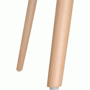 Table ronde blanche Arlo 798mm | Bolero - DB218_1