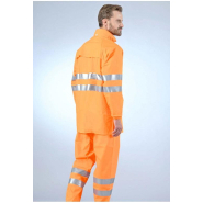 Veste de pluie haute visibilité Sonomix HV - Réf. Vdzhv2prp4 - EN ISO 20471 classe 3 - jaune fluo ou orange fluo_1