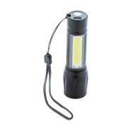 Lampe de poche rechargeable - Aluminium - USB intégrée 400 mAh - Lumière COB haute puissance_1