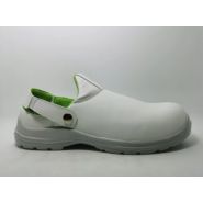 Hr3751 - Chaussures de cuisine en microfibre blanche avec embout - Focus Technology Co., Ltd. - Taille de la boîte : 32x21.5x12 cm_1