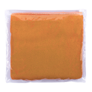 Serviette microfibre - 345 g/m² - Couleur orange - Poids 45 g_1