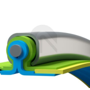 Gaine pour gaz d'échappement jusqu'à 300 °C, sans silicone, très flexible -Master-Clip HT 300_1