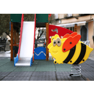 Jeu sur ressort - Maia JFS08 - matériaux résistants conformes EN1176_1