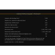 PCA - Plieuse baguetteuse Jouanel Industrie - Dimensions 2330x650x1070 mm - PCA2040 - Aluminium, Zinc, Acier - Machine 3 en 1 : coupe, plie et boudine_1