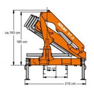 Grue auxiliaire haute performance Atlas 57.3