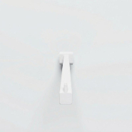 Bras droit 15x15mm - 300 mm - 25x15 mm - blanc_1