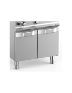 Cuiseur à pâtes gaz sur placard - Vidange intégrée - 13.3 Kw - DOMINA PRO 700 - Référence CPG77A/C_1
