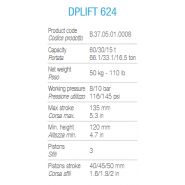 Dplift 624 - Crics pour véhicules lourds Dino Paoli - Capacité 60/30/15T - Poids 50 kg_1