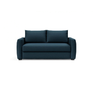 Canapé design convertible lit COSIAL - Innovation Living - Tissu Argus Navy Blue - Accoudoirs rembourrés - 140x202cm_1