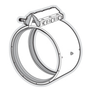 Manchon de réparation inox AQUAREP - longueur 210 mm - pour tube PVC, PE, fonte, PP, acier et fibrociment_1