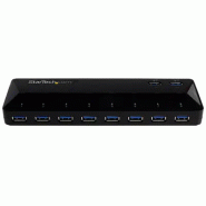 StarTech Concentrateur USB 3.0 (5Gbps) 10 ports avec Ports_1