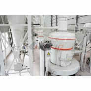 Moulin à pendule MB5X158 pour poudre de calcaire et marbre - finesse 0.045-1.0 mm - lubrification automatique_1