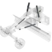 Niveleuse LG - GF Gordini - Mouvements hydrauliques, Systèmes laser 2D/3D, Résistance aux chocs_1