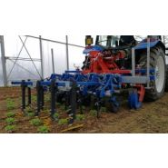 Bineuse Remolite équipée d'une caméra double lentille et d'un châssis hydraulique