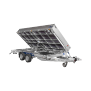 Remorque benne - Électrique tribenne - 4,06 x 2,04m - 3500 kg - Saris K3 406 204 3500 2HDE_1