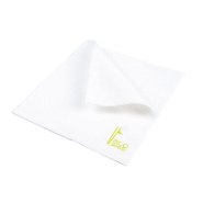Serviette en fibre de bambou blanc 40x40cm - par 600_1
