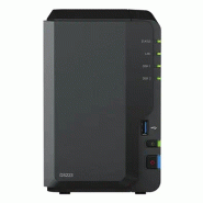 Synology DiskStation DS223 serveur de stockage NAS Bureau Realtek RTD1619B 2 Go DDR4 0 To_1