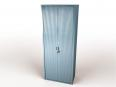 Armoire à rideaux haute CLASSIQUE H198 - FactoDesk_1