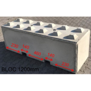 Bloc béton anti-intrusion avec système de levage - 3A1A101-2623_1