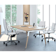 Bureau droit ergonomique et moderne pour postes professionnels_1