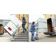 Diable électrique monte escalier 400 kg - CargoMaster C 400 - AAT avec élévateur intégré_2