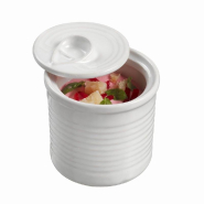 Verrine conserve céramique 100ml blanc - par 96_1