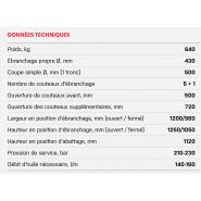 500H - Tête d'abattage Nisula - poids 640kg - pour éclaircissage et abattage final de petits troncs_1