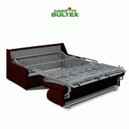 Canapé convertible COMPACTO - système EXPRESS - matelas Comfort BULTEX® 120 cm - Néo marron_1