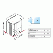Machine à glaçons cubes 400 kg/24h modulaire condenseur air Brema_1