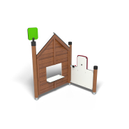Maisonnette Play Town Charge Station réf-8089818 - Hags - Cabane de jeu 1600x1200x2000mm_1