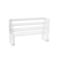 Présentoir gigogne rectangulaire - set de 4 - épaisseur 3mm - dimensions variées - transparent en PMMA_1