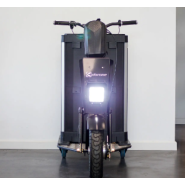 Triporteur électrique Cobrane P1 avec chariot Vileda - Charge 100kg - Pour opérations de nettoyage optimisées_2