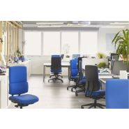 Wi-Max - fauteuil ergonomique pour bureau avec dossier résille ou tapissé et coques noires ou blanches_1